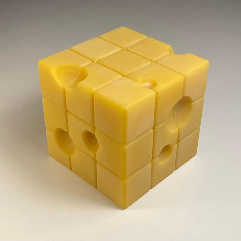 Copy of "Cheese Cube" Puzzle Cube
